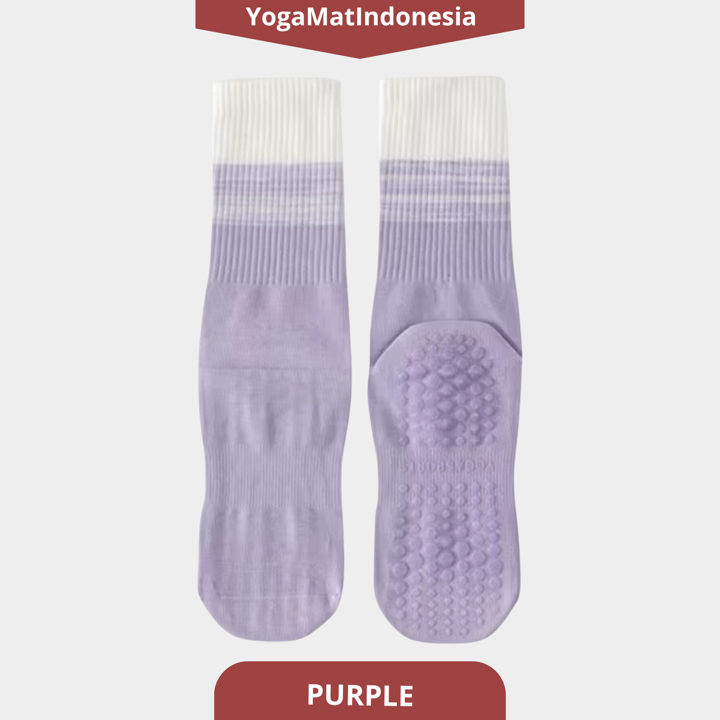 Pilates Socks Soft Stripes